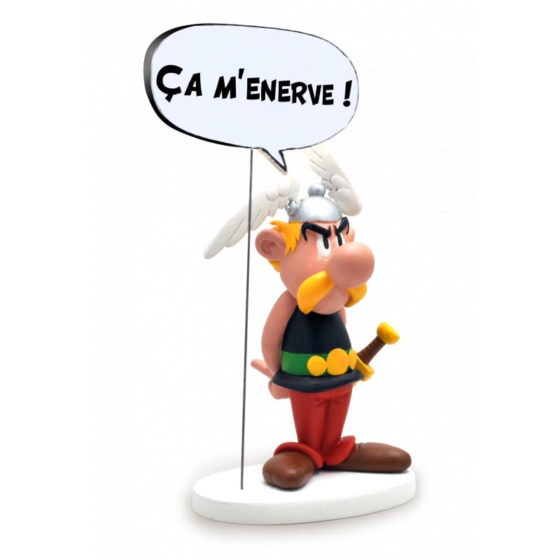 Plastoy - Astérix "Ca m'énerve !" Figurine - flash vidéo