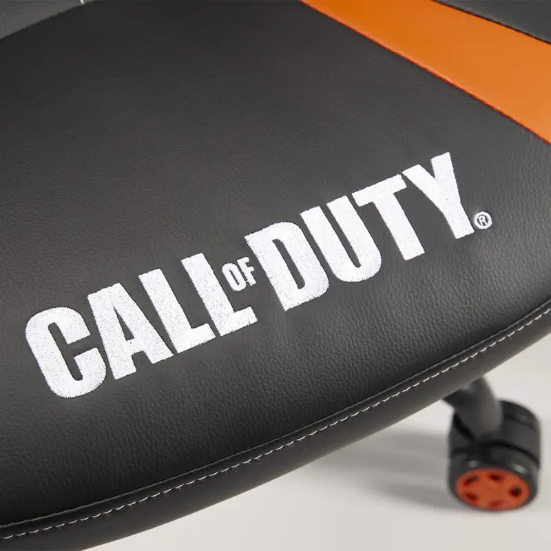 Subsonic - Call of Duty - Chaise Gaming Junior Noire et Orange - flash vidéo