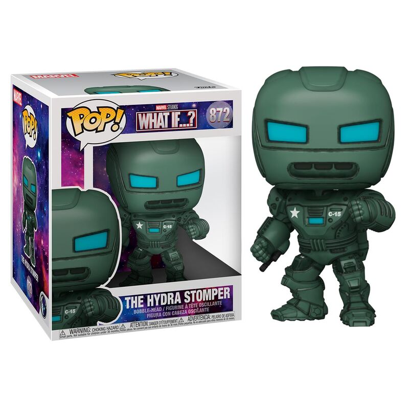 Funko Pop! Marvel: What If...? - The Hydra Stomper 6" Super Sized Pop! ENG Merchandising - flash vidéo
