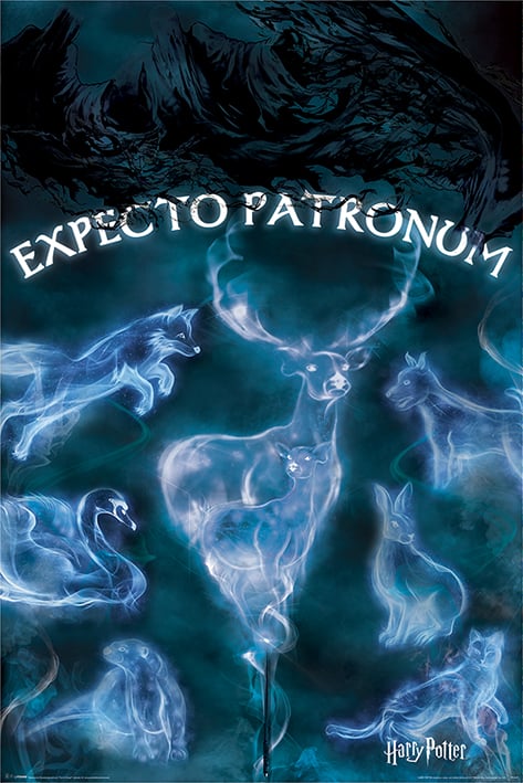 Harry Potter - Patronus Maxi Poster - flash vidéo
