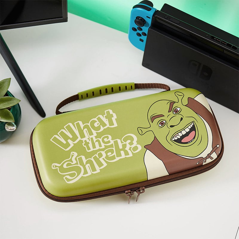 DreamWorks - Housse de transport Shrek pour Nintendo Switch - flash vidéo