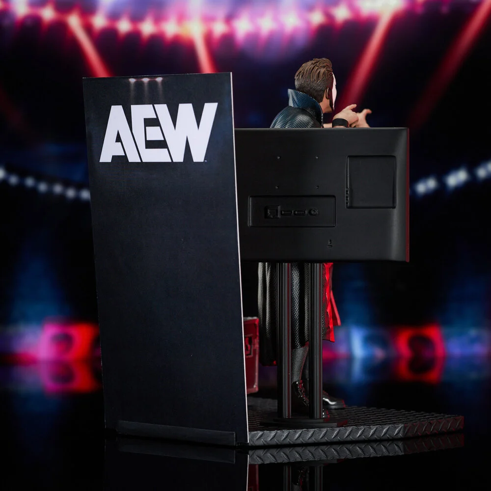 Diamond Select Toys - AEW Gallery - Danhausen Statue 25cm - flash vidéo