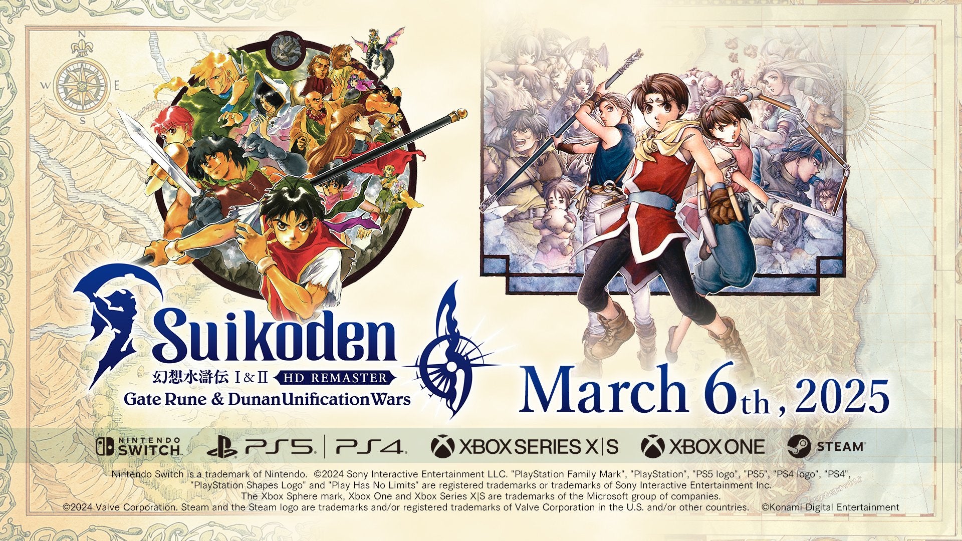 Suikoden 1 & 2 HD Remaster: Gate Rune and Dunan Unification Wars - Day One Edition - flash vidéo