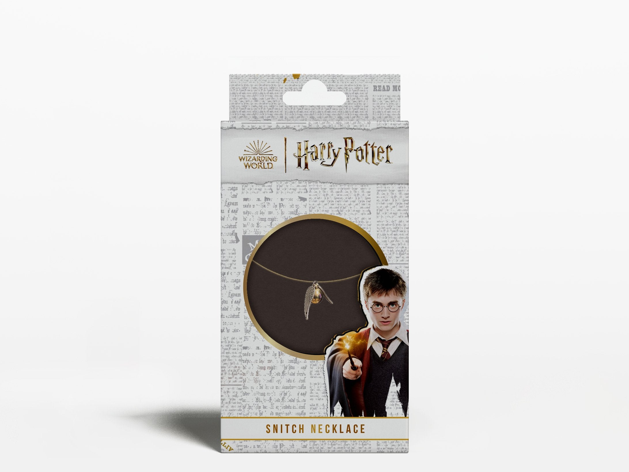 Wizarding World - Harry Potter - Collier - Vif d'or - flash vidéo