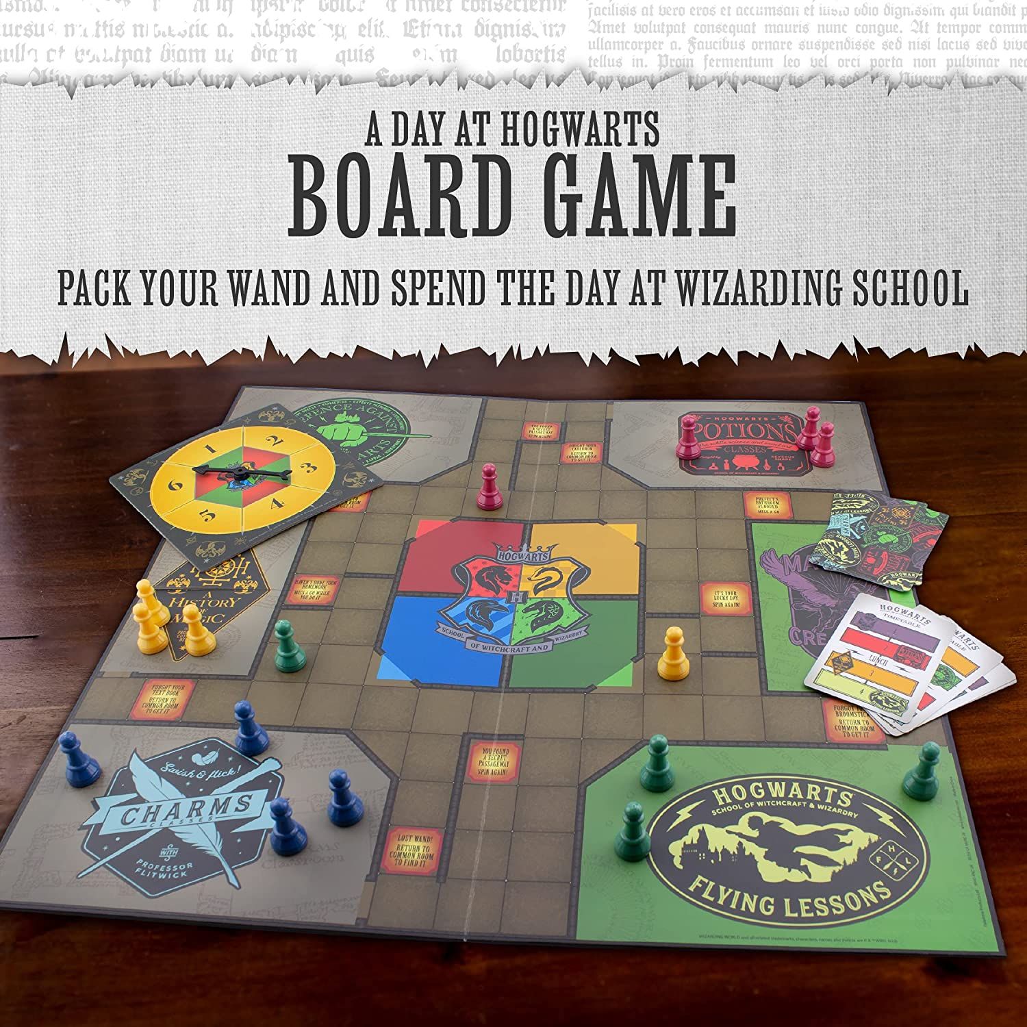 Harry Potter - Jeu de société "Une journée à Poudlard" - flash vidéo