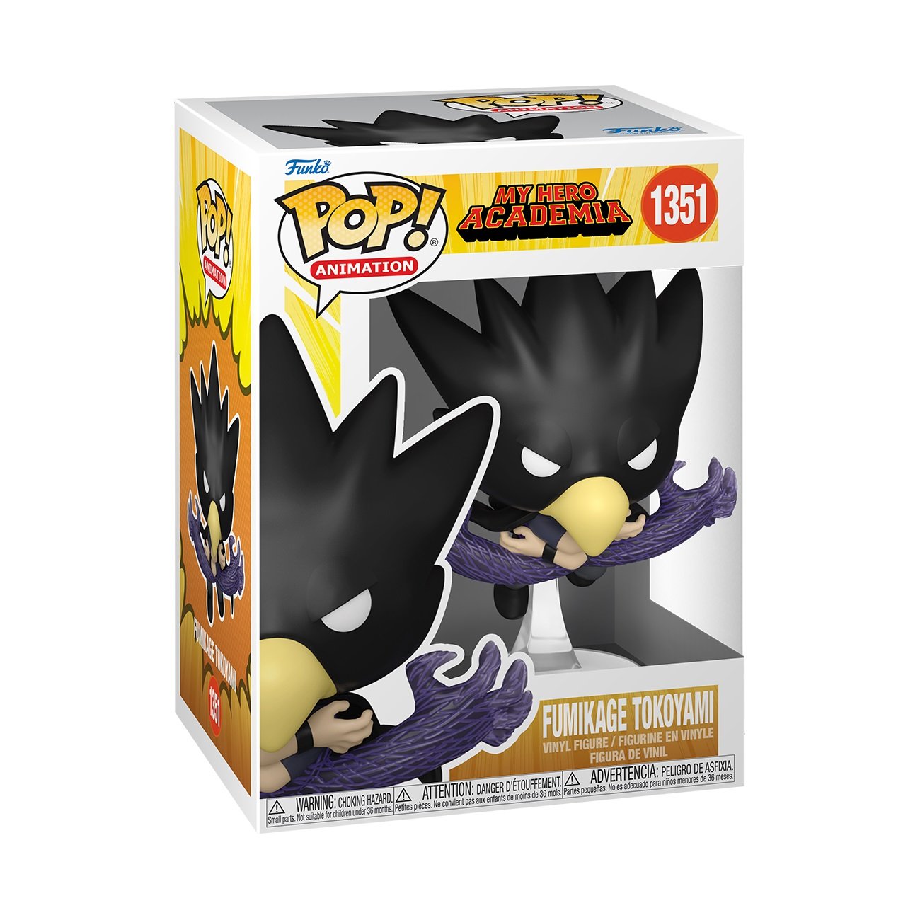 Funko Pop! Animation: My Hero Academia - Tokoyami Fumikage (FA) - flash vidéo