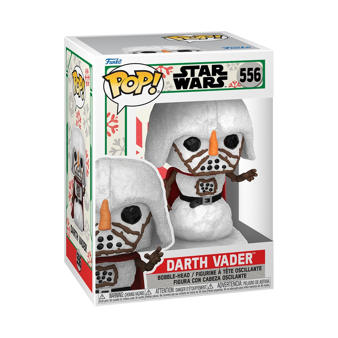 Funko Pop! Star Wars: Holiday - Snowman Darth Vader - flash vidéo