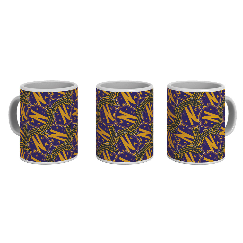 Netflix - Mercredi - Mug à sublimation - Motif Nevermore - flash vidéo