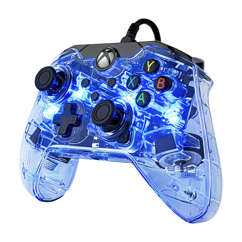 PDP - Manette filaire Afterglow Prismatic pour Xbox Series X|S et Xbox One - flash vidéo