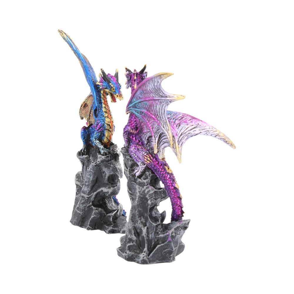 Set of 2 Realm Protectors Dragon Figures 15cm - flash vidéo