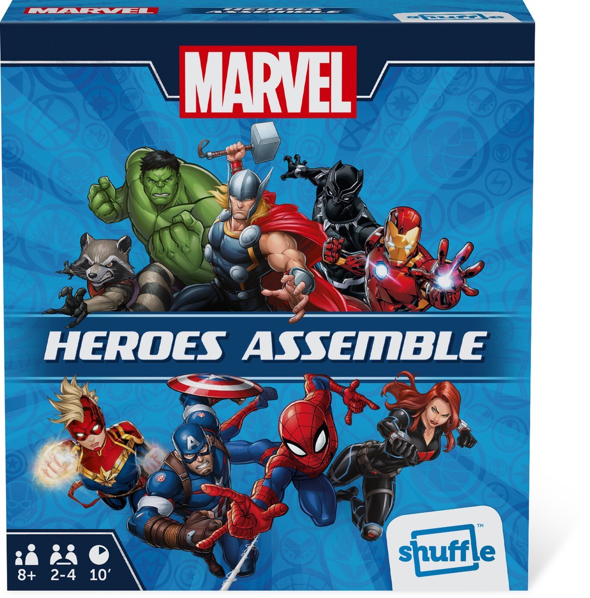 Shuffle - Marvel Heroes Assemble - Jeu de Cartes - flash vidéo