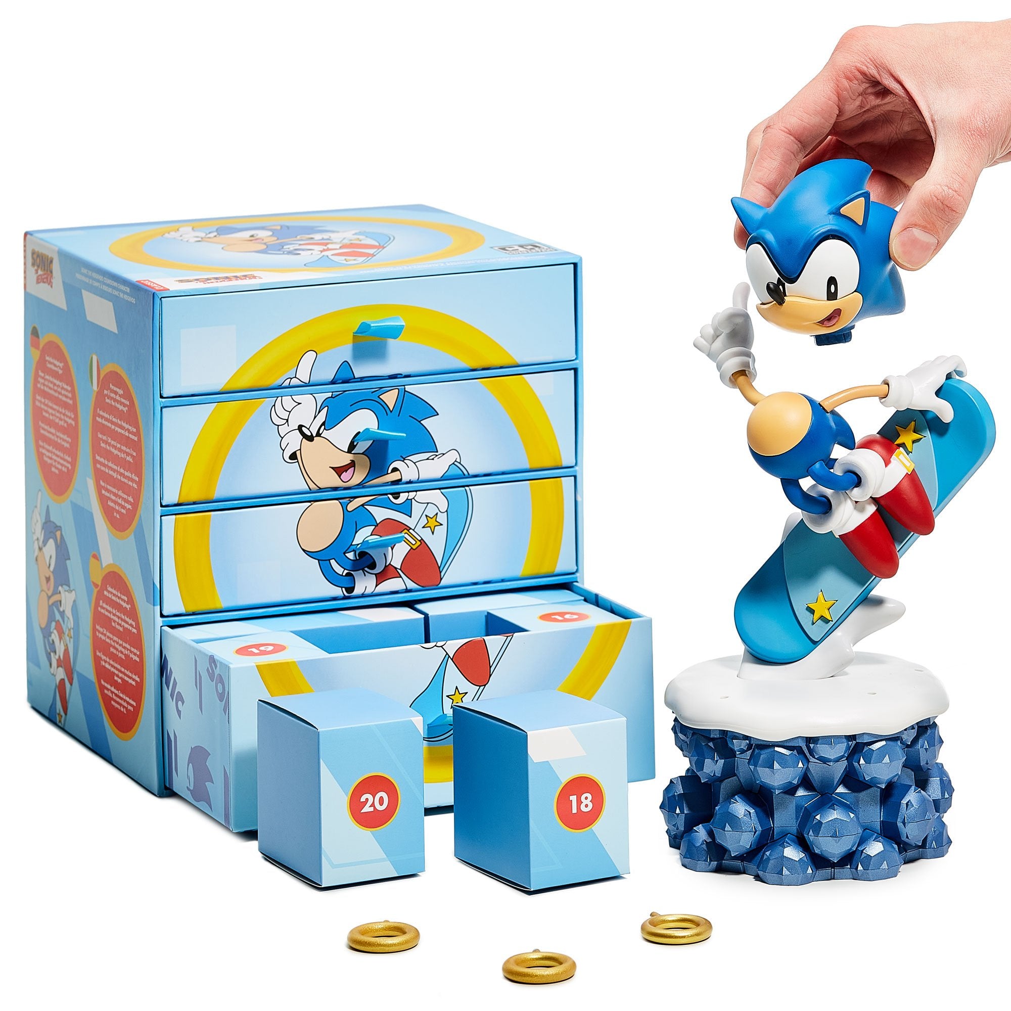SEGA - Figurine à construire Sonic le Hérisson - flash vidéo