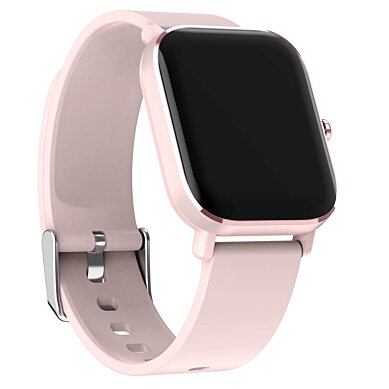 Abyx Fit - Ozone 3 - Montre connectée - Poudre de rose - flash vidéo