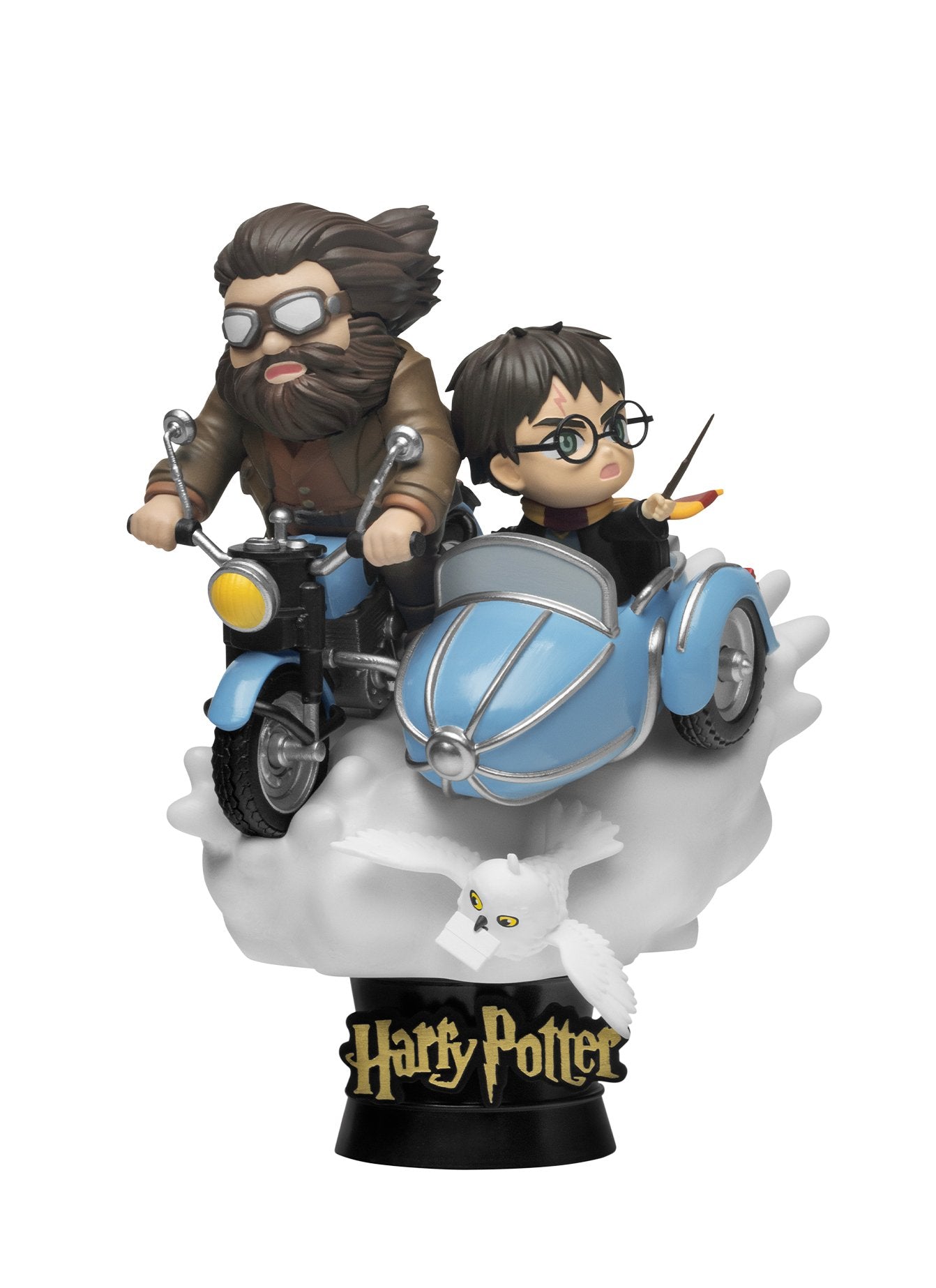 Warner Bros - Diorama-098 - Harry Potter - Hagrid et Harry - flash vidéo