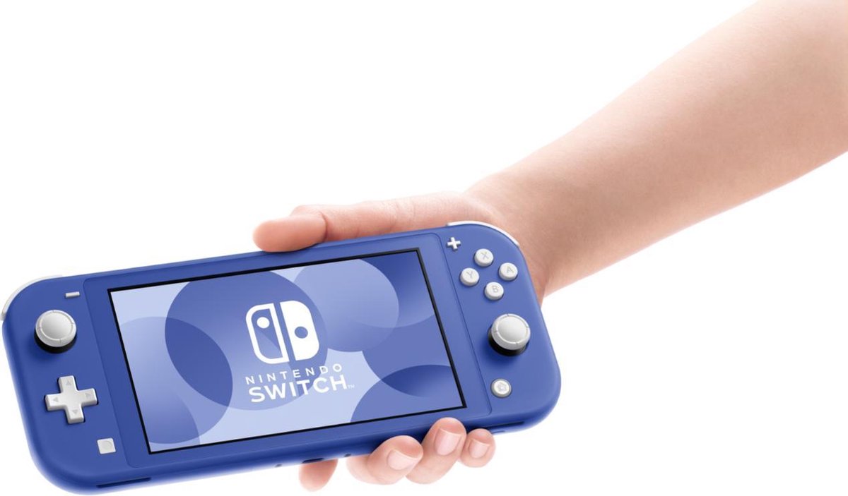 Nintendo Switch Lite Blue - flash vidéo