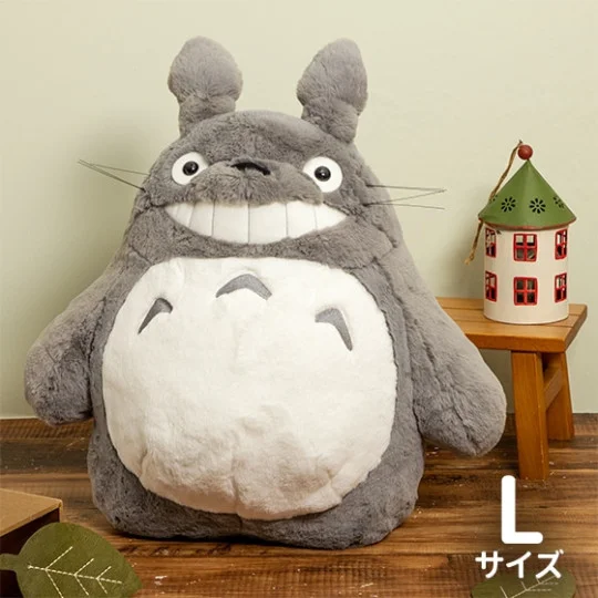 Ghibli - Mon Voisin Totoro - Peluche Funwari Totoro Big L - flash vidéo