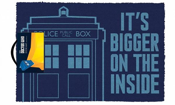 Doctor Who - Tapis de porte Tardis It's Bigger on the Inside - flash vidéo