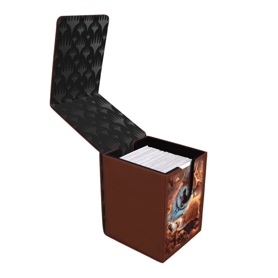 Ultra Pro - Magic: The Gathering - Modern Horizons 3 - Alcove Flip Deck Box - Phélia, bergère exubérante - flash vidéo