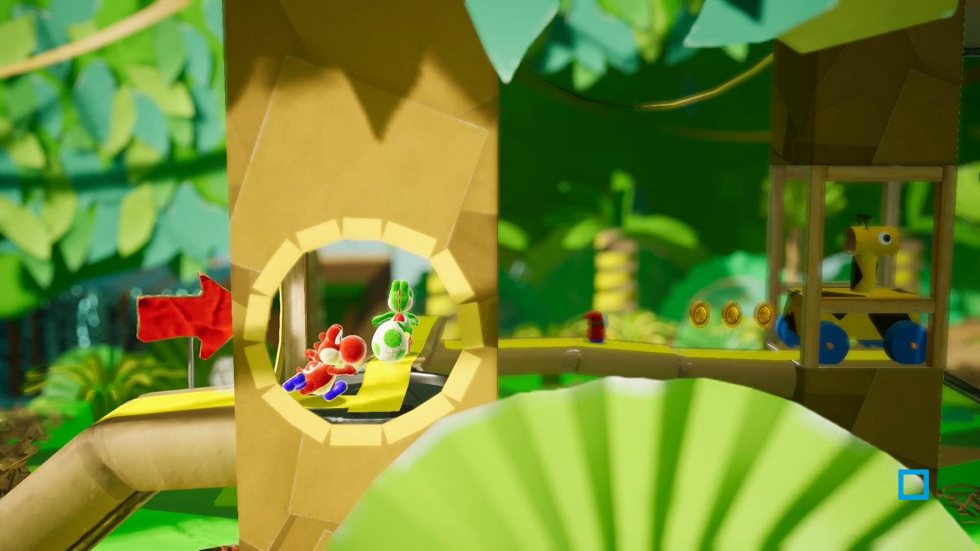 Yoshi's Crafted World - flash vidéo