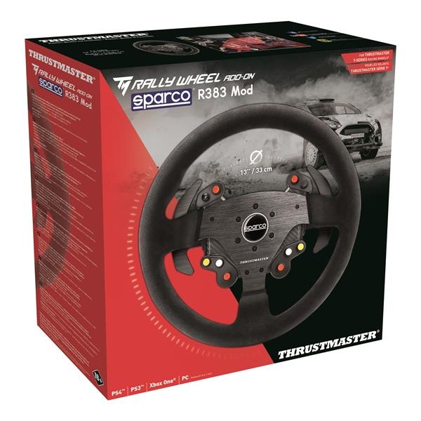 Thrustmaster TM Rally Wheel Add-on Sparco R383 MOD - flash vidéo