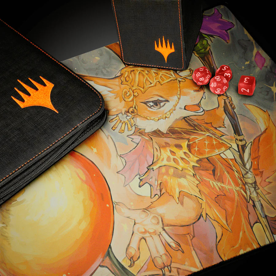 Ultra Pro - Magic: The Gathering - Bloomburrow - Tapis de jeu Hazel de la fleur de racine (60 x 34 cm) - flash vidéo