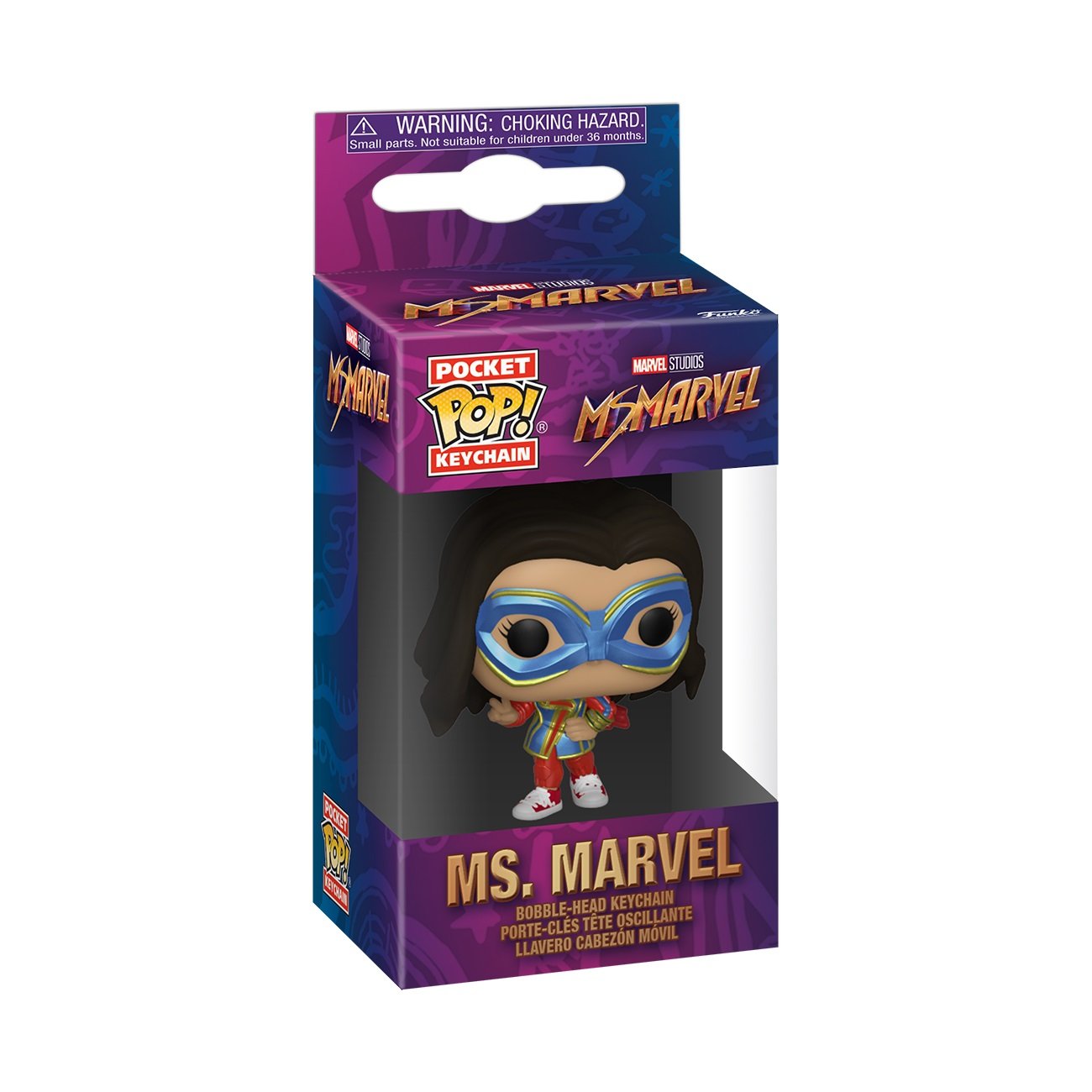 Funko Pocket Pop! Keychain: Ms. Marvel - Ms. Marvel ENG Merchandising - flash vidéo