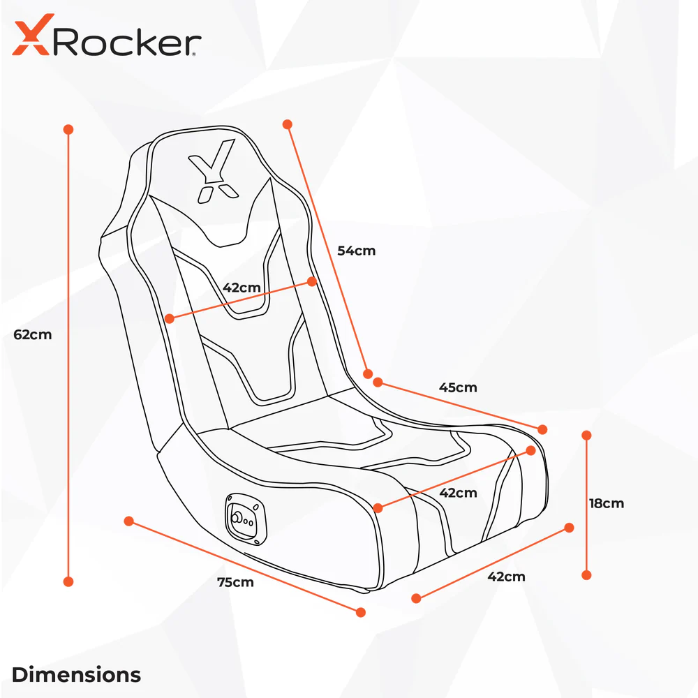 X Rocker - Chimera RGB 2.0 Stereo Audio Gaming Chair with Vibrant LED Light - flash vidéo