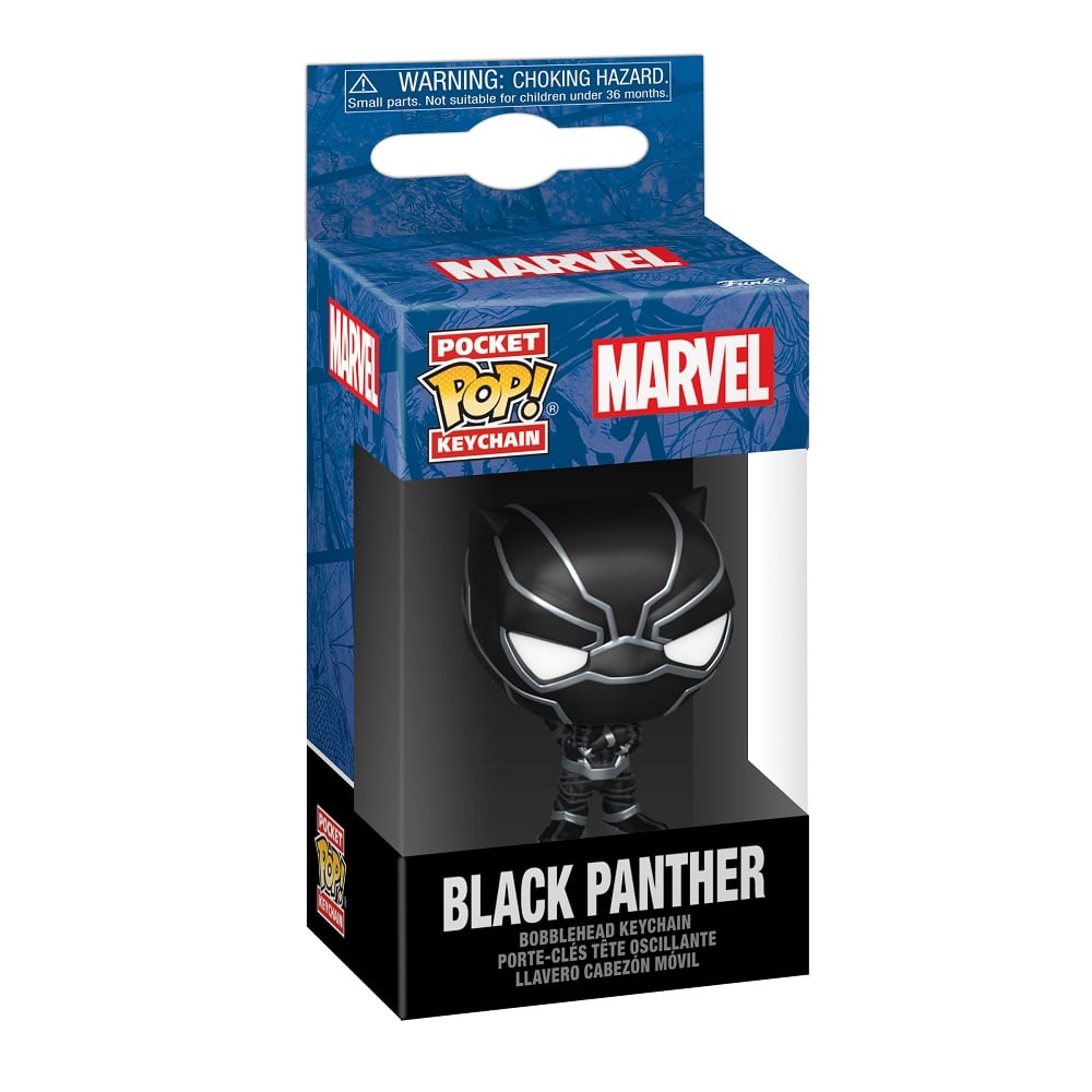 Funko Pocket Pop! Keychain: Marvel New Classics - Black Panther - flash vidéo