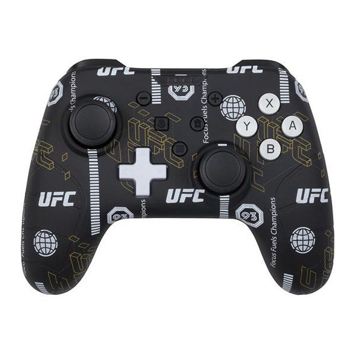 Konix - Manette filaire UFC Noire pour Nintendo Switch - flash vidéo