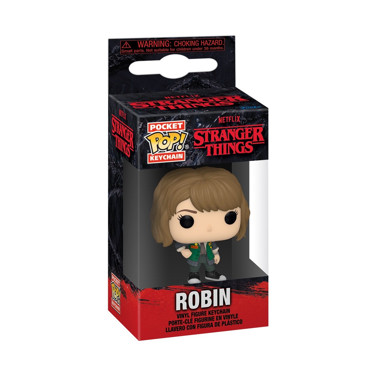 Funko Pocket Pop! Keychain: Stranger Things - Robin - flash vidéo
