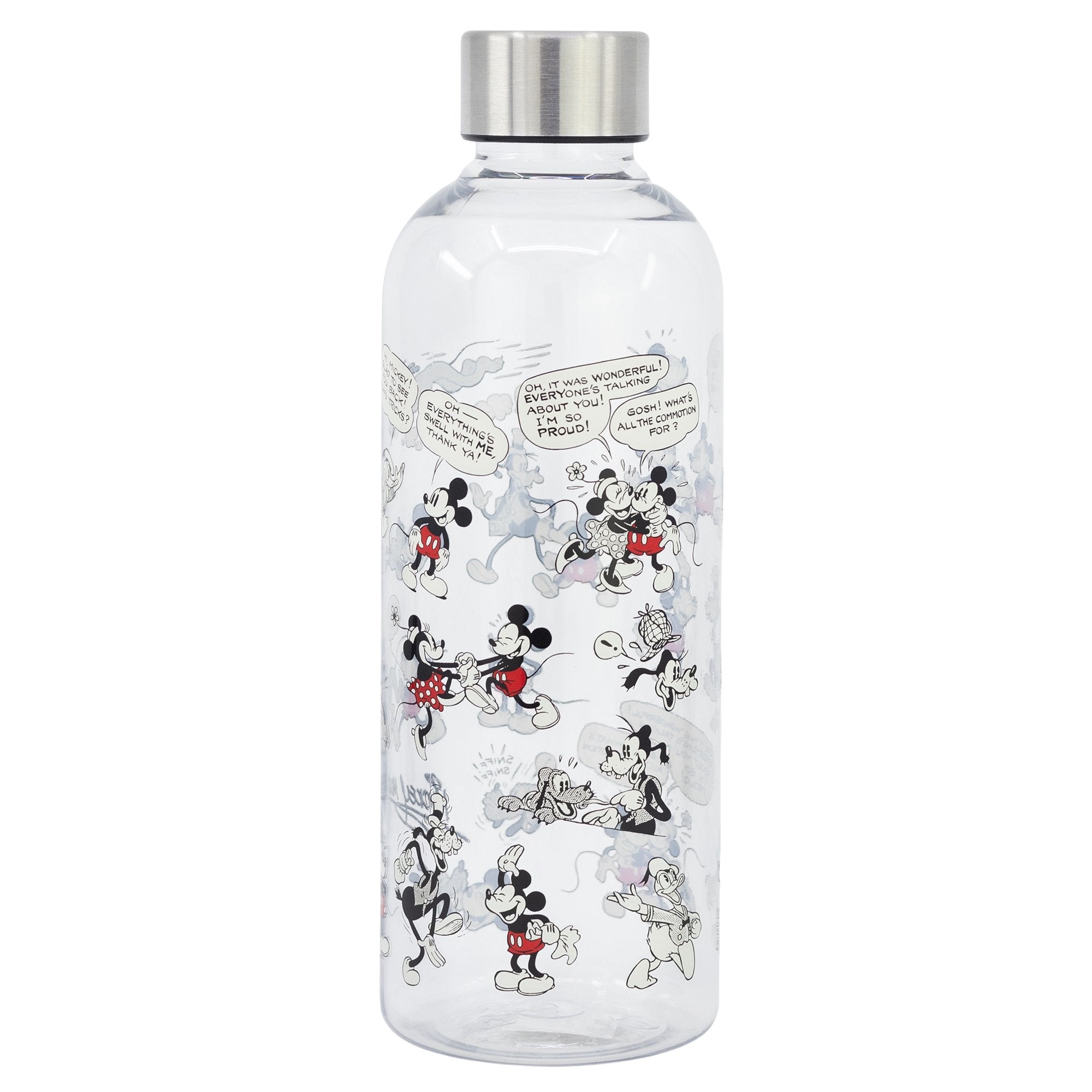 Disney - Bouteille d'eau Hydro Vintage Mickey Mouse (PP) - 850ml - flash vidéo