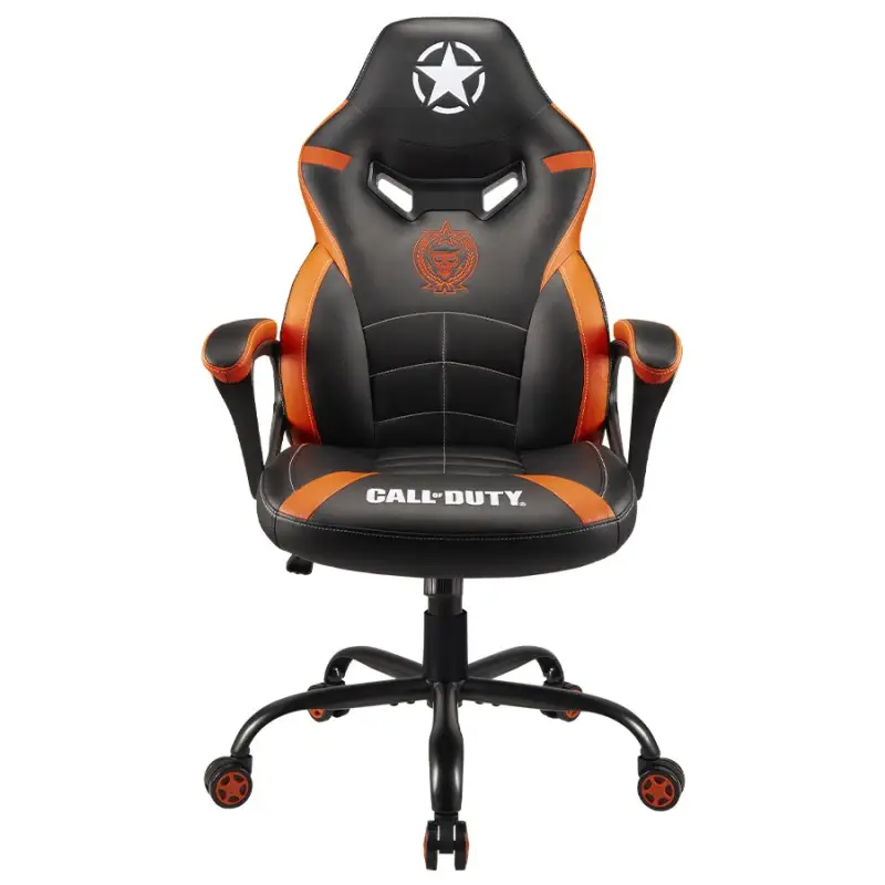 Subsonic - Call of Duty - Chaise Gaming Junior Noire et Orange - flash vidéo