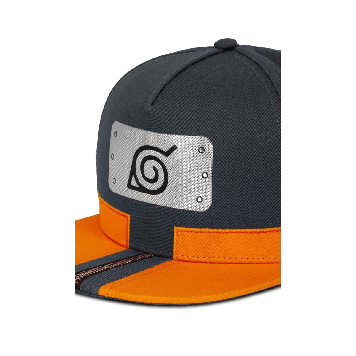 Naruto Shippuden - Casquette Snapback "Logo Orange" - flash vidéo