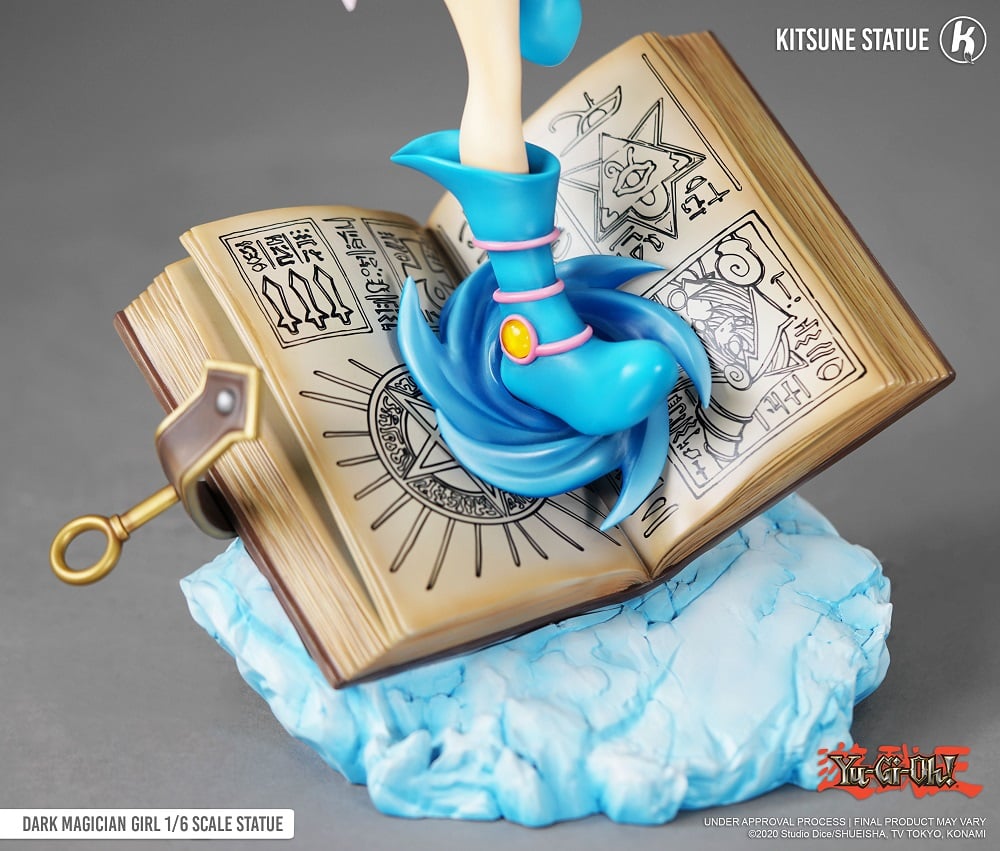 Legend Figure - Yu-Gi-Oh! - La Magicienne des Ténèbres 1/6 Statue 40cm - flash vidéo