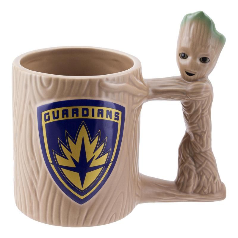 Les Gardiens de la Galaxie - Mug 3D Groot 300ml - flash vidéo