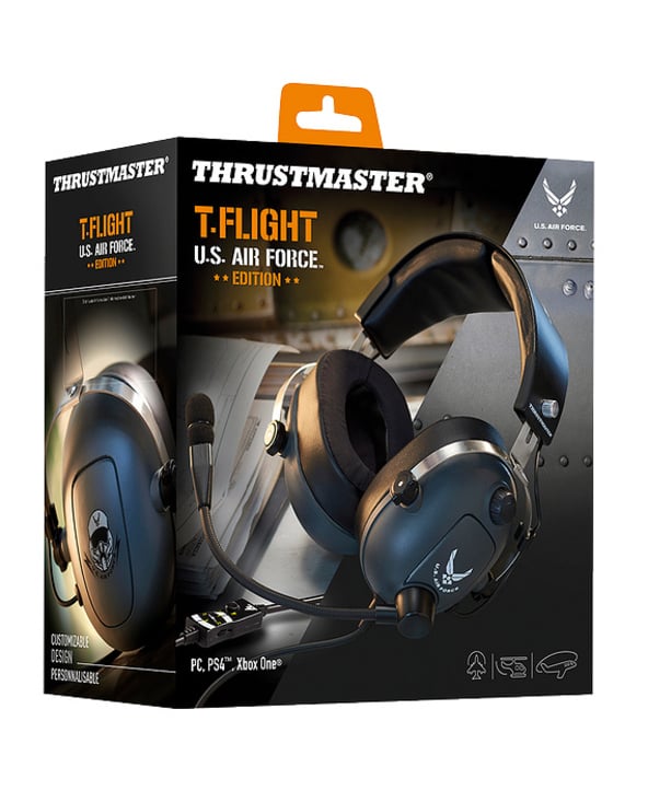 Thrustmaster T. Flight Gaming Headset U.S. Air Force Edition for PS4, Xbox One & PC - flash vidéo