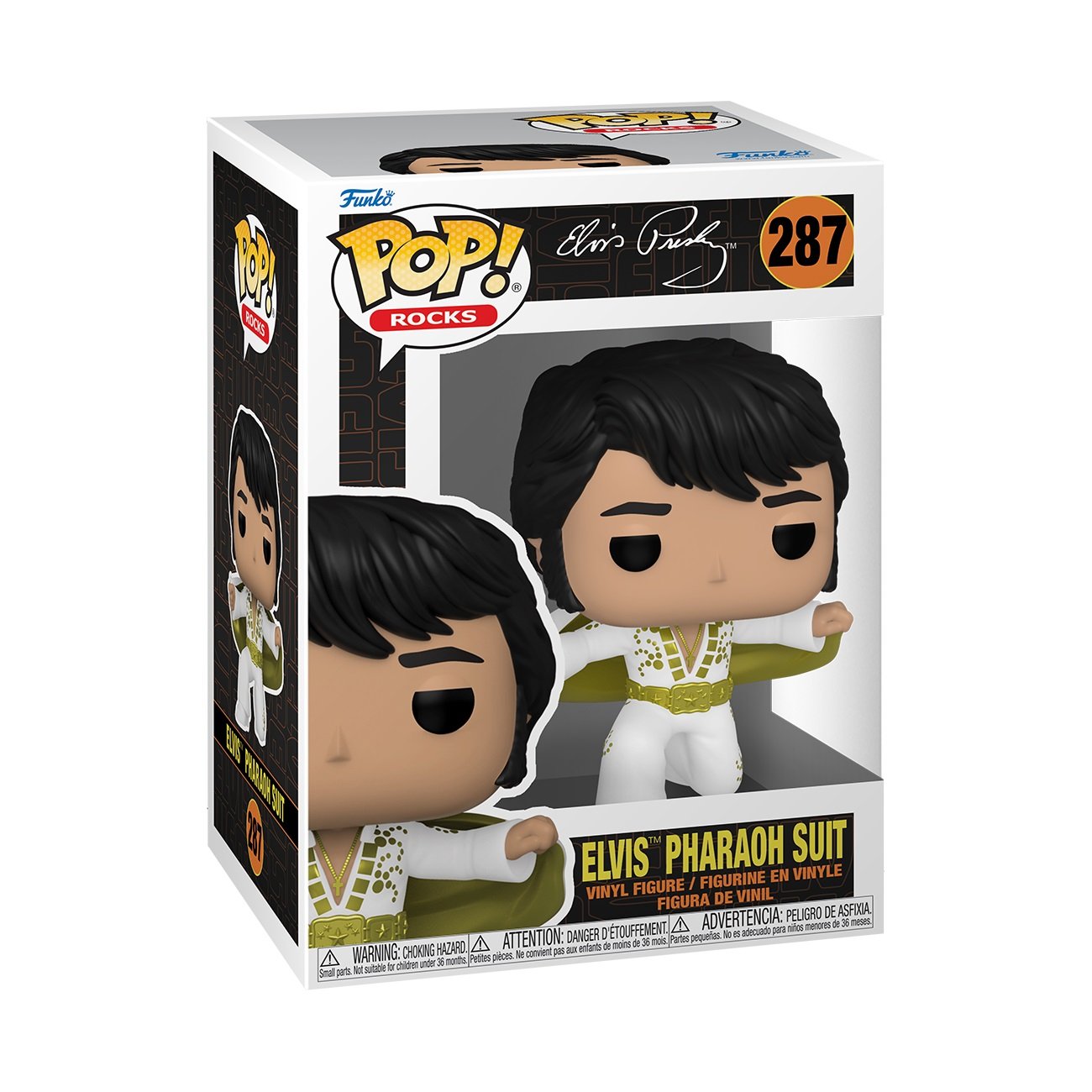 Funko Pop! Rocks: Elvis Presley - Pharaoh Suit - flash vidéo