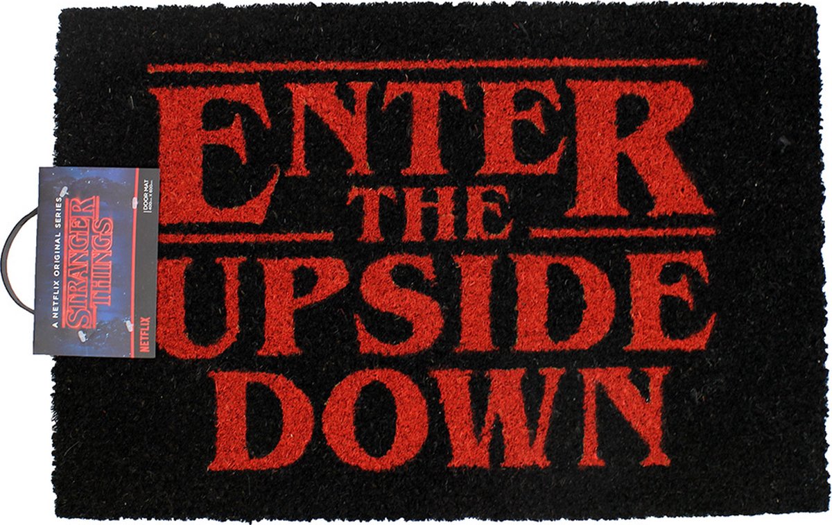 Stranger Things - Enter The Upside Down Doormat - flash vidéo