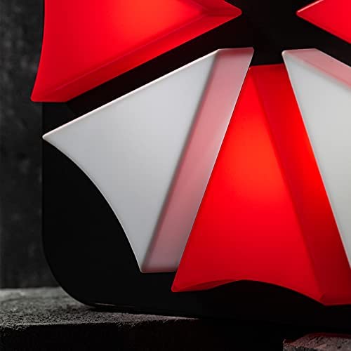 Resident Evil - Lampe de bureau / Applique murale 3D Logo d'Umbrella Corporation - flash vidéo