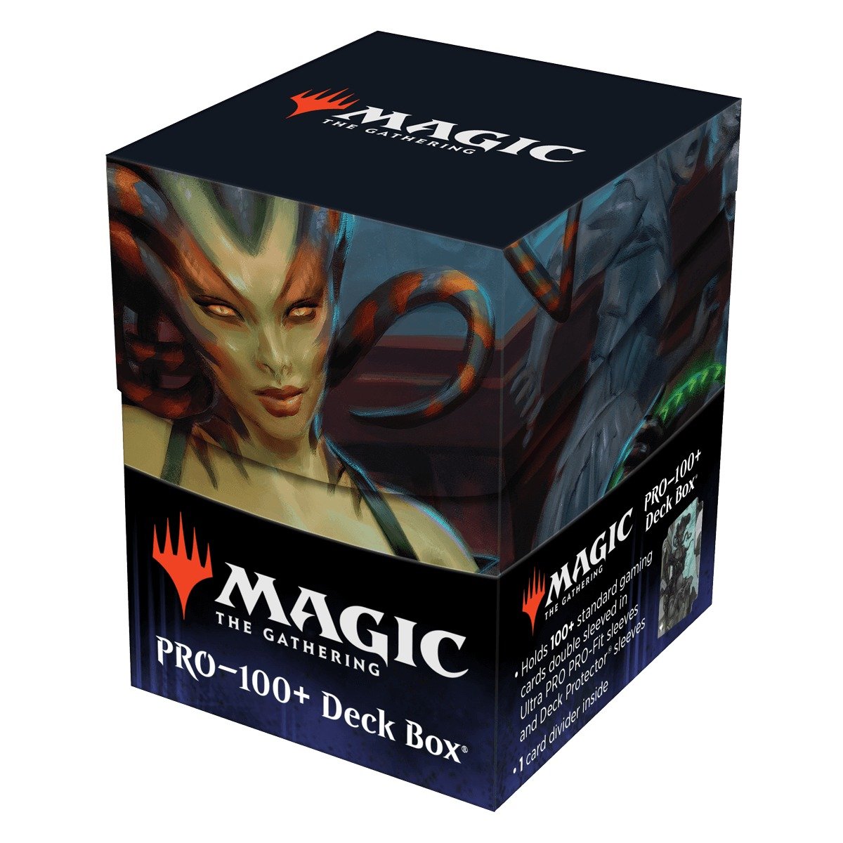 Ultra Pro - Magic: The Gathering - Outlaws of Thunder Junction - 100+ Deck Box Vraska, la Silencieuse - flash vidéo