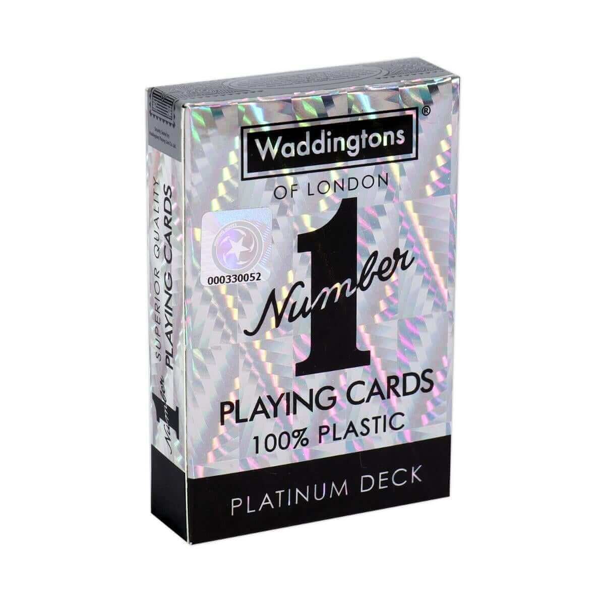 Jeu de 54 Cartes - Platinum - flash vidéo