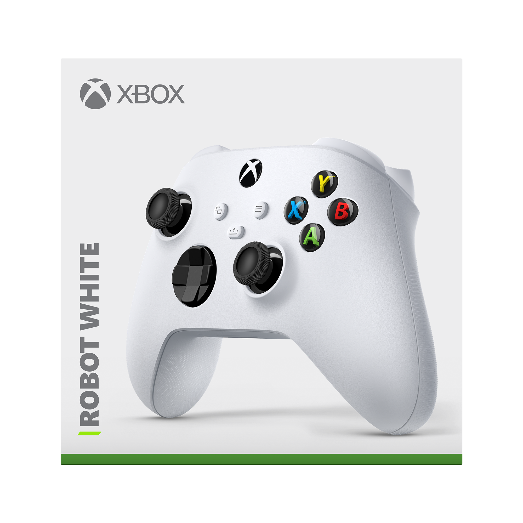 Manette sans fil Xbox Robot White pour Xbox Series X|S, Xbox One, Windows 10 et Mobile - flash vidéo
