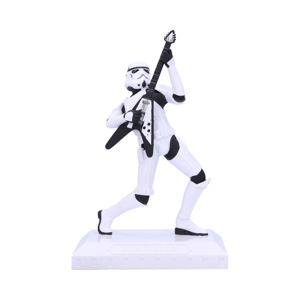 Star Wars - Stormtrooper "Rock On" Figurine 18cm - flash vidéo
