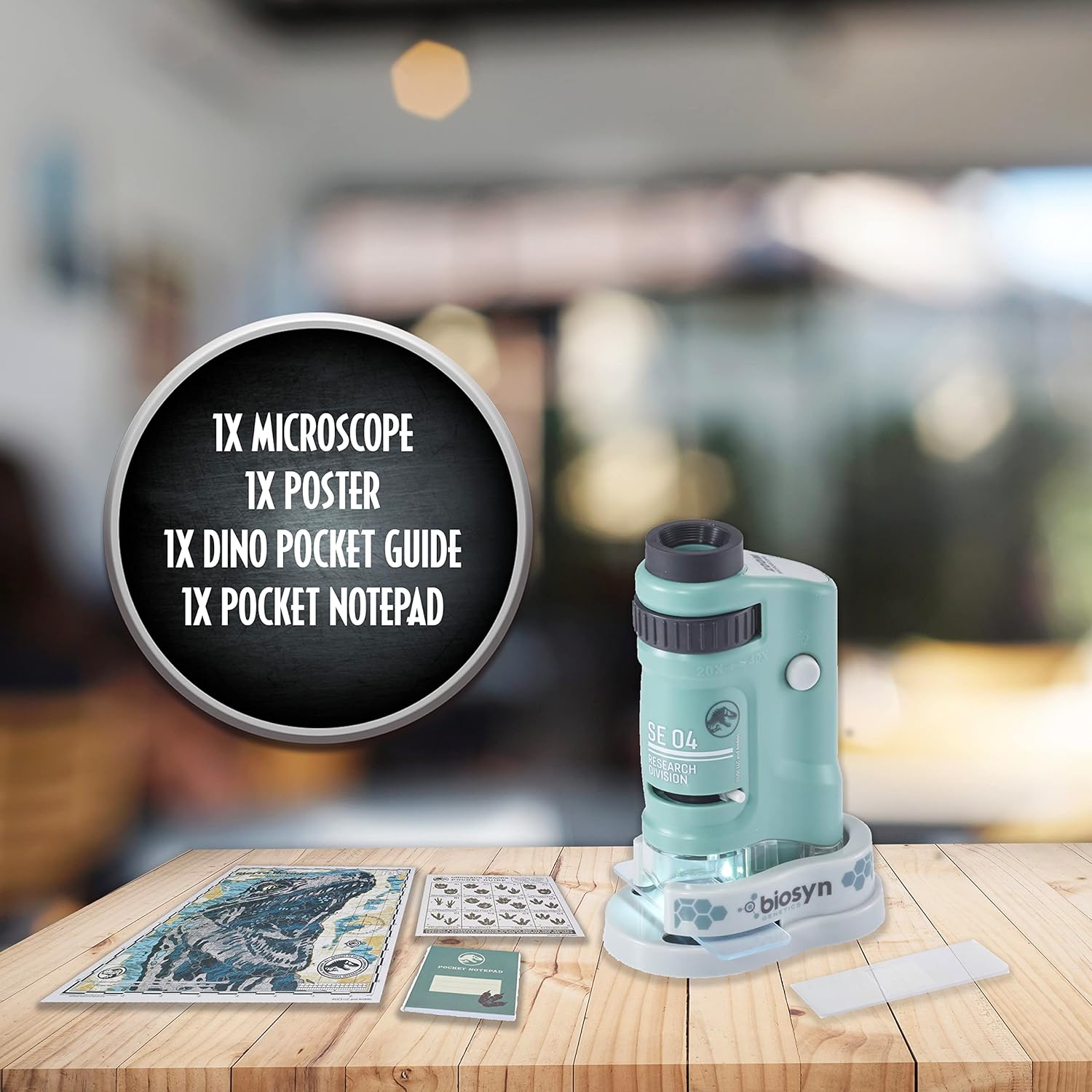 Jurassic World - Microscope Biosyn - flash vidéo