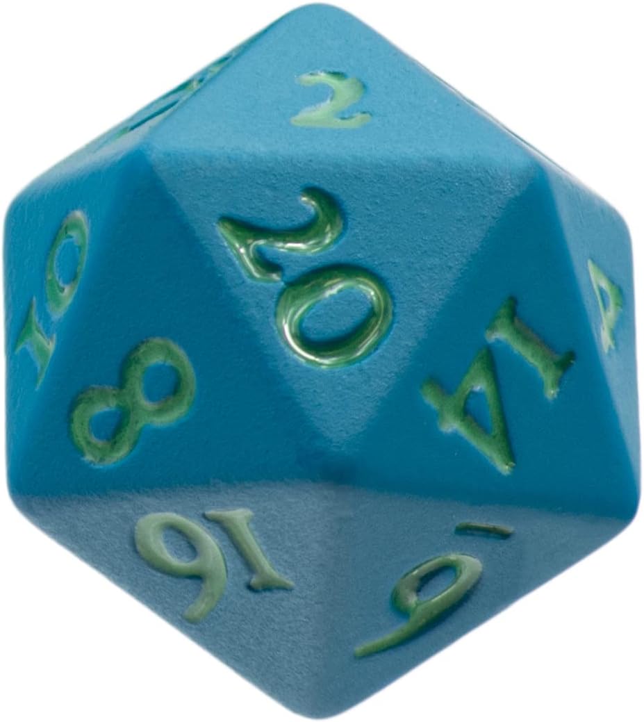 Ultra Pro - Vivid Heavy Metal D20 : Sarcelle - flash vidéo