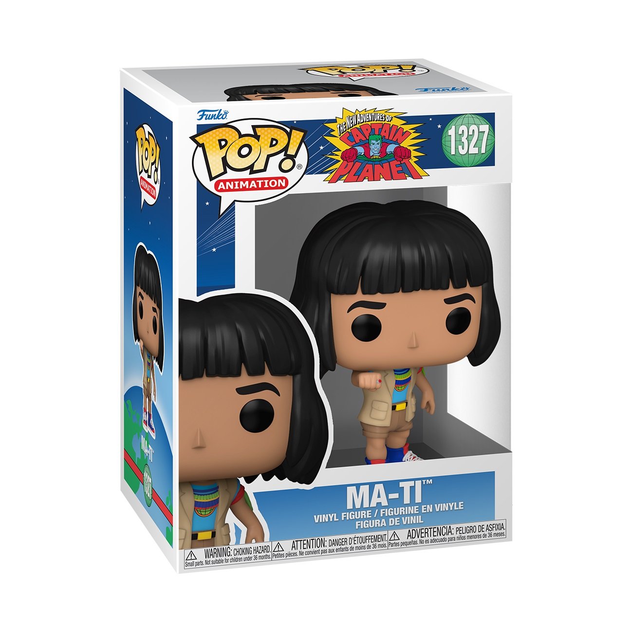 Funko Pop! Animation: Captain Planet - Ma-Ti - flash vidéo