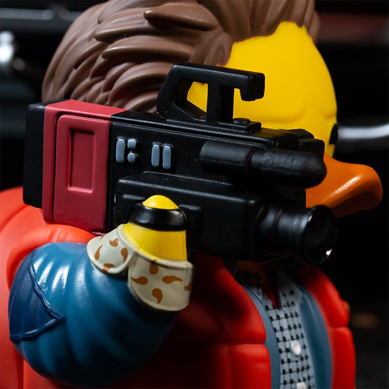 TUBBZ Canard de bain à collectionner - Retour vers le futur - Marty McFly (Édition standard) - flash vidéo