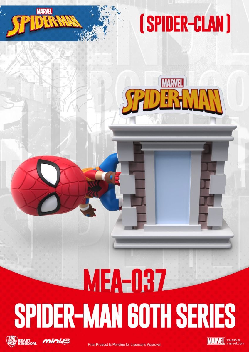Marvel - MEA-037 - Spider-Man 60th Anniversaire Series (Set) - flash vidéo