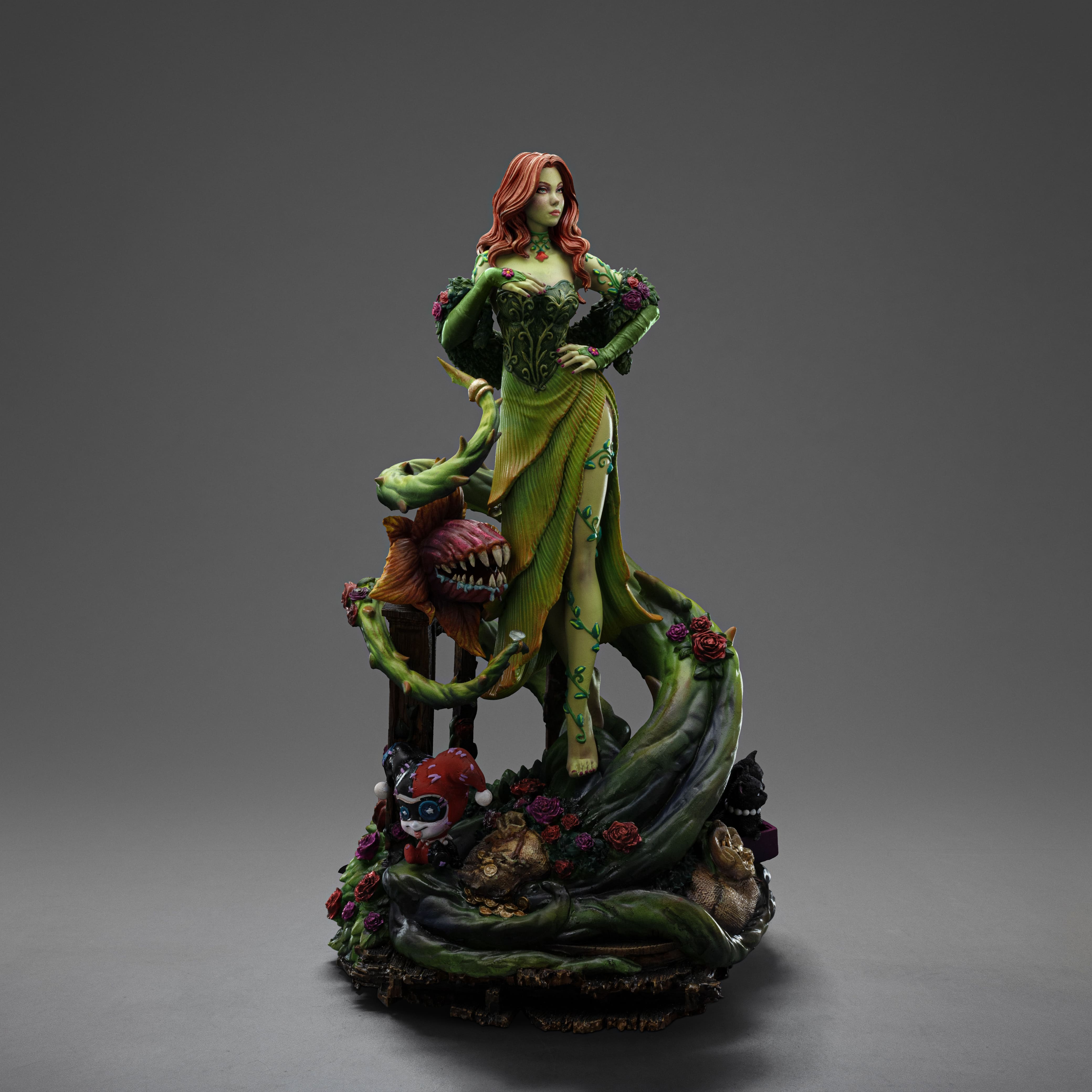 Iron Studios - Deluxe Art Scale 1/10 - DC Comics - Gotham Sirens - Poison Ivy Statue 25.5cm - flash vidéo