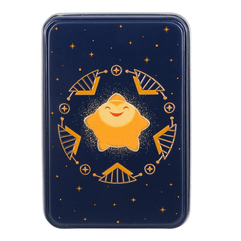 Disney - Wish : Asha et la Bonne Étoile - Cartes à jouer avec boîte de rangement en métal - flash vidéo